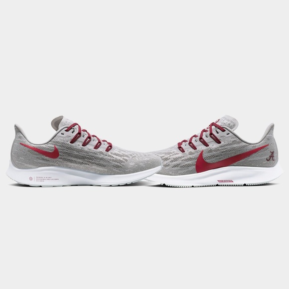 nike air zoom pegasus 36 alabama men's running shoe